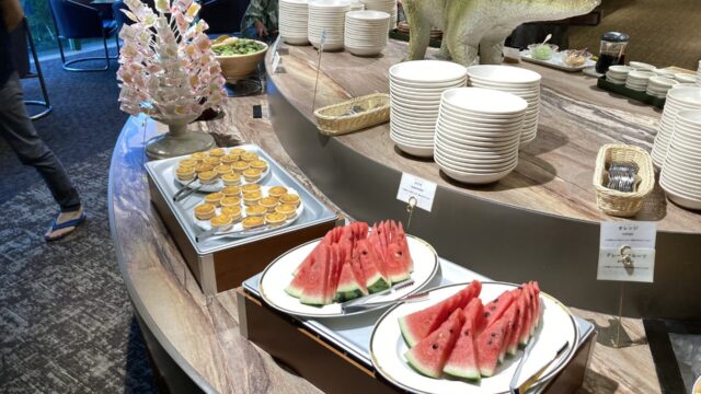勝山ニューホテル夕食バイキングデザート